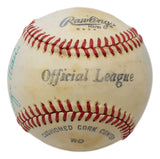 Roger Maris Single Signed Yankees Official League Baseball PSA LOA Auto 9 - Sports Integrity