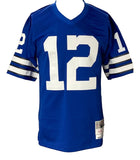 Roger Staubach Signed Dallas Cowboys Mitchell & Ness NFL Legacy M Jersey BAS ITP - Sports Integrity