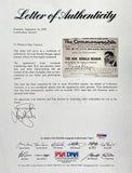 Ronald Reagan Signed June 9th 1969 The Commonwealth Magazine PSA LOA - Sports Integrity