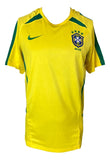 Ronaldinho Signed Brazil Nike Soccer Jersey R10 Inscribed BAS - Sports Integrity