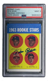 Pete Rose Signed Reprint 1963 Topps Rookie Stars #537 Baseball Card PSA/DNA Mint 9 - Sports Integrity