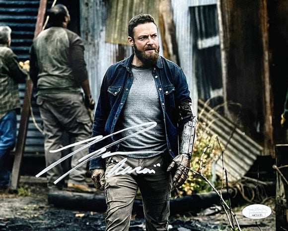 Ross Marquand Signed The Walking Dead 8x10 Aaron Photo JSA - Sports Integrity