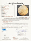 Babe Ruth Gehrig Speaker Signed 1931 American League Baseball JSA ZZ05094 - Sports Integrity