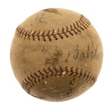 Babe Ruth Gehrig Speaker Signed 1931 American League Baseball JSA ZZ05094 - Sports Integrity