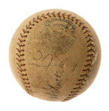 Babe Ruth Gehrig Speaker Signed 1931 American League Baseball JSA ZZ05094 - Sports Integrity