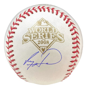 Ryan Howard Philadelphia Phillies Signed 2008 World Series Baseball BAS 2W313916 - Sports Integrity