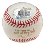 Ryan Howard Philadelphia Phillies Signed 2008 World Series Baseball BAS 2W313916 - Sports Integrity