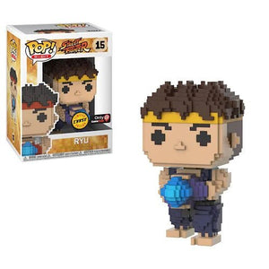 Street Fighter Ryu #15 8 - Bit Limited Edition Chase Funko Pop - Sports Integrity