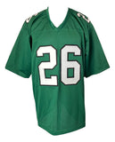 Saquon Barkley Philadelphia Signed Kelly Green Football Jersey BAS