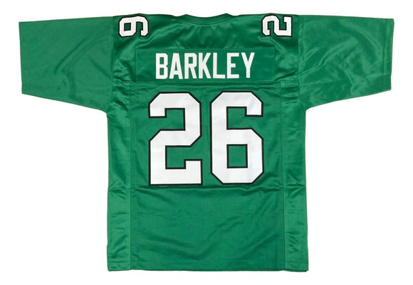 Saquon Barkley Philadelphia Kelly Green Football Jersey - Sports Integrity