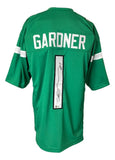 Ahmad Sauce Gardner New York Signed Alternate Green Football Jersey BAS - Sports Integrity