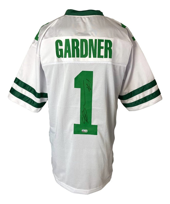 Ahmad Sauce Gardner New York Signed White Football Jersey BAS - Sports Integrity