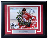 Scott Dixon Signed Framed 8x10 IndyCar Series Photo BAS - Sports Integrity