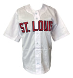 Scott Rolen St. Louis Signed White Baseball Jersey MLB Hologram - Sports Integrity