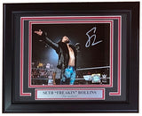 Seth Rollins Signed Framed 8x10 WWE Black Jacket Photo Fanatics - Sports Integrity