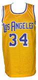 Shaquille O'Neal Signed Custom Yellow Pro Style Basketball Jersey BAS - Sports Integrity