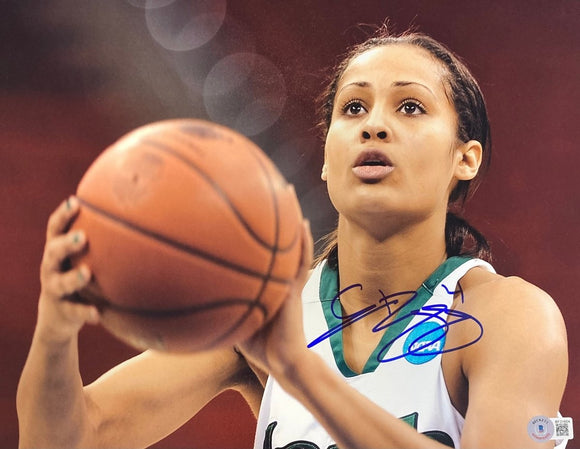 Skylar Diggins - Smith Signed 11x14 Notre Dame Fighting Irish Photo BAS - Sports Integrity