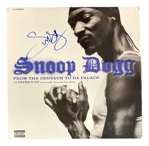 Snoop Dogg Signed From Tha Chuuuch To Da Palace Vinyl Record JSA - Sports Integrity