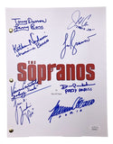 The Sopranos (8) Cast Signed Pilot Script 3 Lorraine Bracco & Others JSA - Sports Integrity