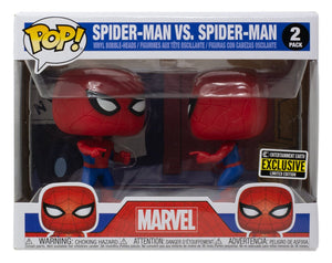 Marvel Spider - Man VS Spider - Man 2 Pack Funko Pop! Vinyl Figure - Sports Integrity