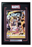 Stan Lee Signed Framed 13x19 JJ Kirby Photo BAS LOA