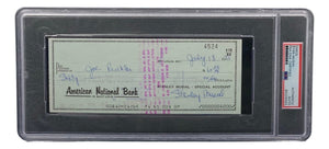 Stan Musial St. Louis Cardinals Signed Bank Check PSA/DNA 85025563 - Sports Integrity