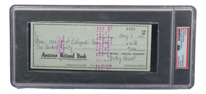 Stan Musial St. Louis Cardinals Signed Bank Check PSA/DNA 85025594 - Sports Integrity