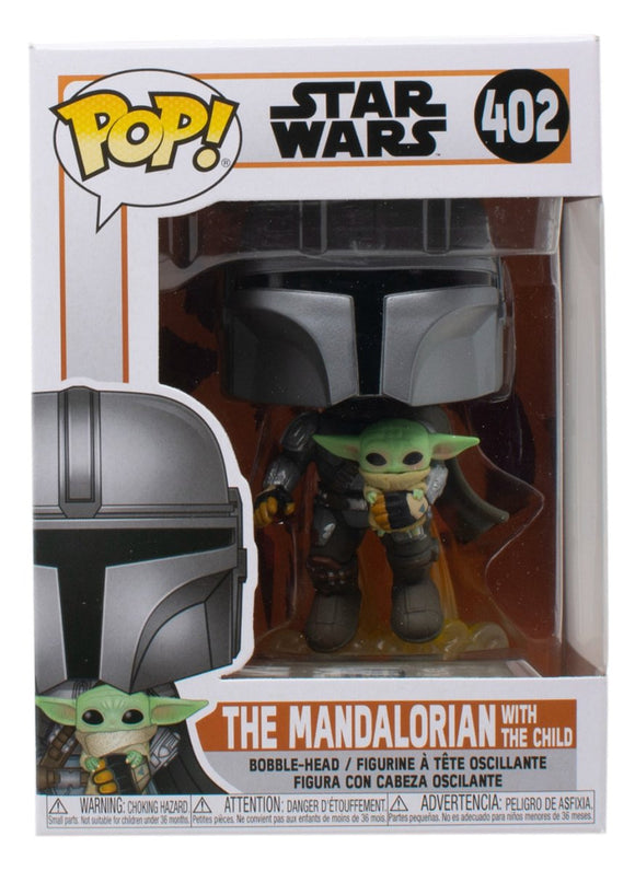 Star Wars The Mandalorian With Child Funko Pop! Vinyl Figure #402 - Sports Integrity