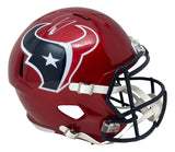 Stefon Diggs Signed Houston Texans Red Full Size Speed Replica Helmet BAS - Sports Integrity