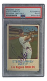 Steve Garvey Signed Los Angeles Dodgers 1975 Hostess #49 Trading Card PSA/DNA - Sports Integrity