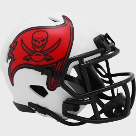 Tampa Bay Buccaneers Lunar Eclipse Mini Speed Helmet - Sports Integrity