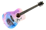 Taylor Swift Signed 41" Lover Graphic Acoustic Guitar 2 JSA - Sports Integrity