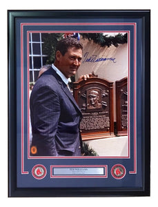 Ted Williams Signed Framed 16x20 Boston Red Sox Hall Of Fame Photo BAS LOA - Sports Integrity