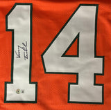 Vinny Testaverde Miami Signed College Football Jersey BAS ITP - Sports Integrity