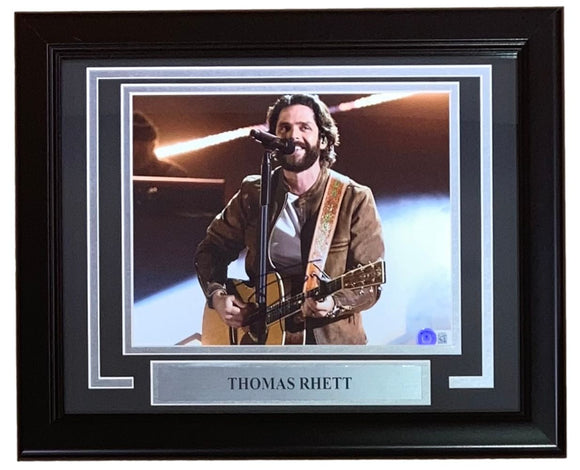 Thomas Rhett Signed Framed 8x10 Photo BAS - Sports Integrity