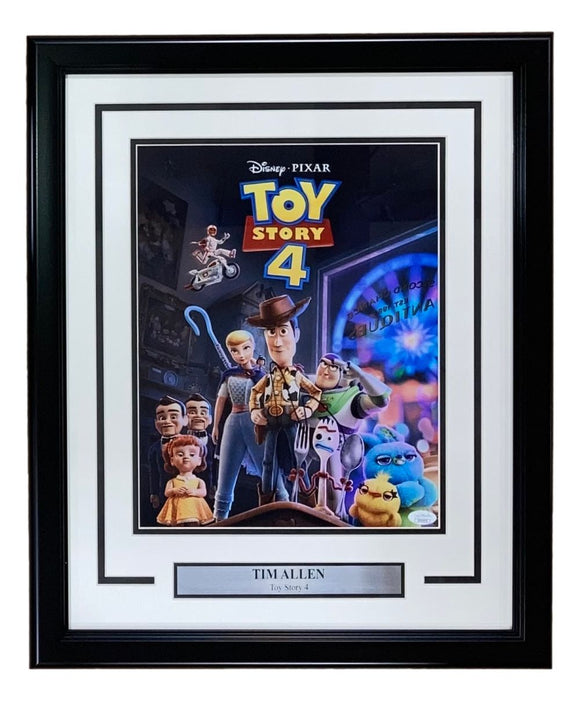 Tim Allen Signed Framed 11x14 Toy Story 4 Photo JSA - Sports Integrity