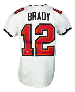 Tom Brady Signed Tampa Bay Buccaneers Nike Elite Football Jersey Fanatics 973 - Sports Integrity