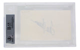 Tom Seaver Signed Slabbed New York Mets Index Card BAS - Sports Integrity