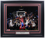 Trae Young Signed Framed Hawks 16x20 Basketball Game Winner Photo LE Panini - Sports Integrity