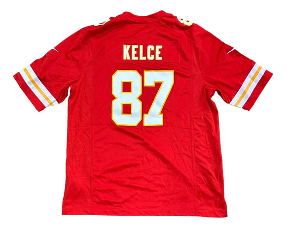 Travis Kelce Kansas City Chiefs Red Nike Game Jersey Men's XL - Sports Integrity