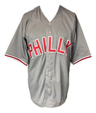 Trea Turner Philadelphia Signed Gray Baseball Jersey BAS ITP - Sports Integrity