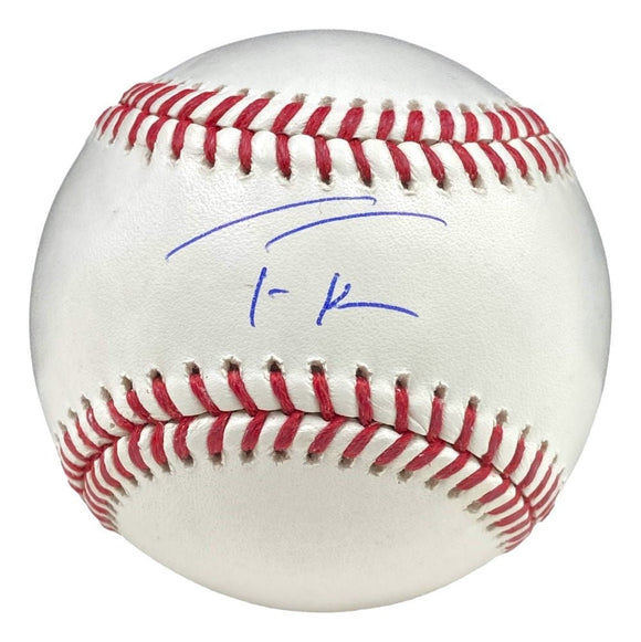 Trea Turner Philadelphia Phillies Signed Official MLB Baseball BAS ITP - Sports Integrity