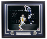 Trevon Diggs Signed Framed Dallas Cowboys 16x20 Spotlight Photo BAS - Sports Integrity