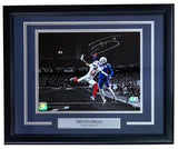 Trevon Diggs Signed Framed 11x14 Dallas Cowboys vs Stefon Diggs Photo BAS ITP - Sports Integrity