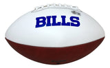 Jim Kelly Thomas Reed Signed Buffalo Bills Logo Football Bills Dynasty BAS ITP - Sports Integrity