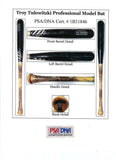 Troy Tulowitzki 2009 Colorado Rockies Game Used Marucci KA29 - M Bat PSA GU 9 - Sports Integrity