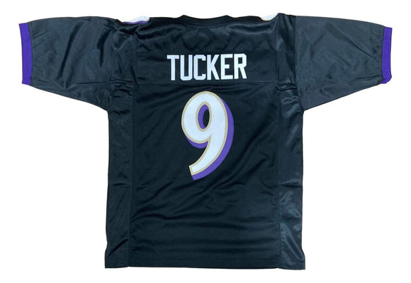 Justin Tucker Baltimore Black Football Jersey - Sports Integrity