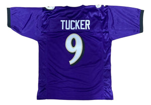 Justin Tucker Baltimore Purple Football Jersey - Sports Integrity