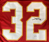 Tyrann Mathieu Kansas City Signed Red Football Jersey PSA ITP - Sports Integrity