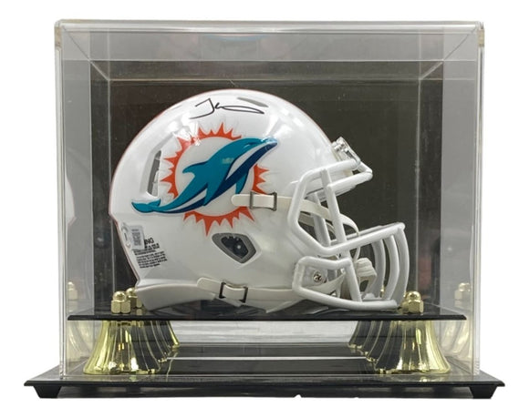 Tyreek Hill Signed Miami Dolphins Mini Speed Replica Helmet BAS w/ Case - Sports Integrity